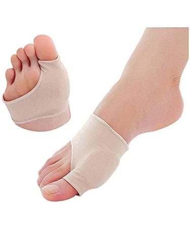 Bunion Corrector Sleeve with EuroNatural Gel - Orthopedic Toe Straightener and Metatarsal Pad for Bunion Relief, Hammertoe, Hallux Valgus - Small Size - Buy Online on GoSupps.com