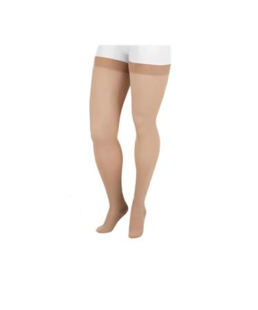 Juzo Dynamic Varin 3511 Thigh-High 20-30mmhg Silicone Top Band Closed Toe Sock