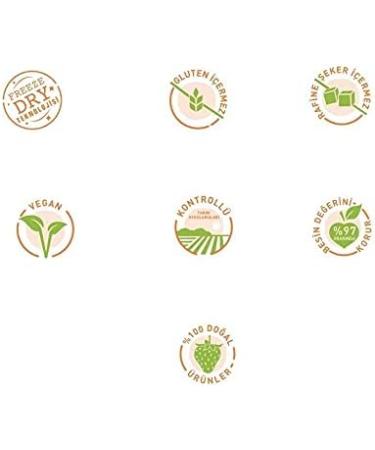  POL'S POL'S - 25g Freeze-dried sour cherries best snack on the go non-GMO gluten-free no added sugar vegan raw kosher no additives Dried Sour Cherry Dried Sour Cherries - Buy Online on GoSupps.com