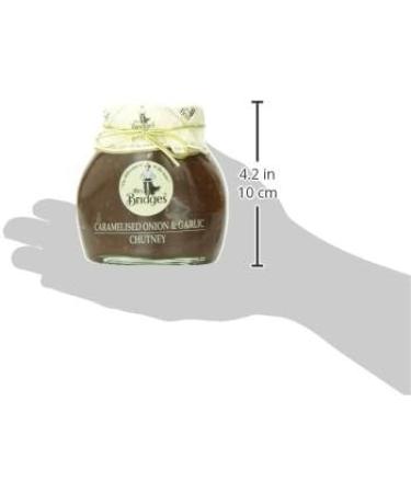 Mrs Bridges Caramelised Onion & Garlic Chutney - Sweet and Savory Condiment - Buy Online on GoSupps.com