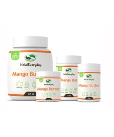 HalalEveryDay Raw Mango Butter 10 LB WHOLESALE- Premium Quality 100% Pure - Organic Unrefined Moisturizing Body Butter Perfect for DIY Soaps Scrubs Lotions Creams and more!