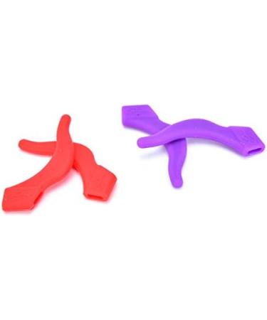 1 Pair Silicone Reading Glasses Ear Hook Grip Holder - Anti-Slip Sunglasses Temple Tips for Secure Fit - Buy Online on GoSupps.com