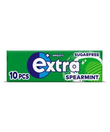 WRIGLEY'S EXTRA SPEARMINT SUGAR FREE CHEWING GUM 30 PACKETS LONG EXPIRY DATE Your Breath Feeling Fresh And Long-Lasting