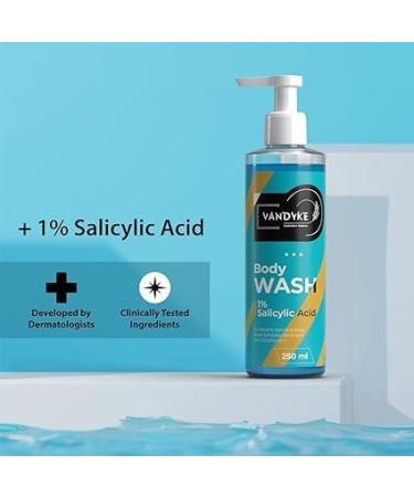 Body Wash for Body Acne - Paraben & SLS Free Shower Gel (250 ml) | International Shipping Available - Buy Online on GoSupps.com