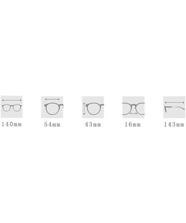 Zhuyiqz Anti-Blue Light Reading Glasses for Women - Unbreakable Tiredness Relief +350 C3 Size - Buy Online on GoSupps.com