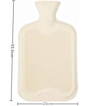 MYAMIA 500ml Hot Water Bottle with Cover - Rubber Hot Water Bag for Pain Relief | International Shipping Available - Buy Online on GoSupps.com