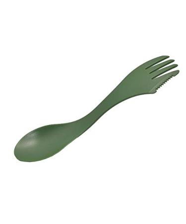 Spork Set of 40pcs, Plastic Spoon, Spork Multiple Use, Multiple Purpose Spork, Plastic Spoon Fork Knife 7-inch Long (Dark Green)