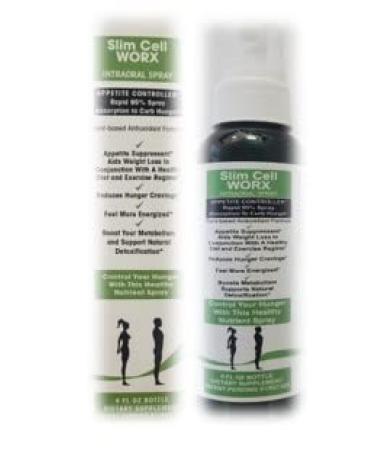 Slim Cell Worx Intraoral Spray - Helps Reduce Hunger - an Appetite Suppressant in a Spray