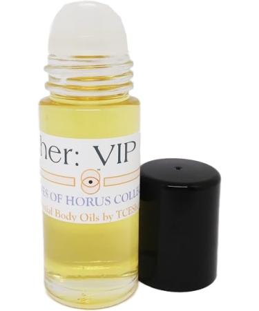 VIP: Usher - Type For Men Scented Body Oil Fragrance Roll-On - Gold - 1 oz. - ID#25277 1 Fl Oz (Pack of 1)