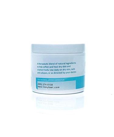 Orthotics Advanced Foot Cream - Heal Dry Skin Cracked Heels & Callouses | Aloe Vera Shea Butter & Safflower Oil | Made in the USA - 4oz - Buy Online on GoSupps.com