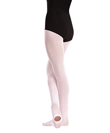 Body Wrappers Children's Convertible Tights - C81, Theatrical Pink, Small/Medium