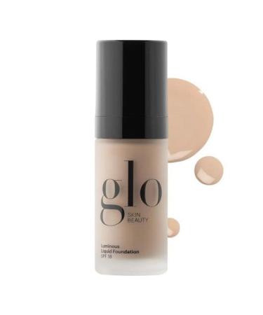 Glo Skin Beauty Luminous Liquid Foundation Mineral Makeup with SPF 18 (Naturelle) - Sheer to Medium Coverage - Smooth and Correct Imperfections