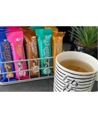 Skinny Bars Whip and Crunch x 15 - Mixed Flavoured Hamper | Low-Calorie Snack (Under 100 Calories) - Buy Online on GoSupps.com