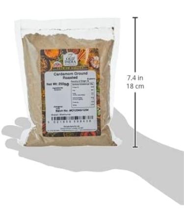 Old India Roasted Ground Cardamom 250g - Premium Quality Spice - Buy Online on GoSupps.com