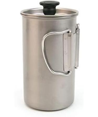 Snow Peak Titanium French Press - Small 24 fl oz - Lightweight & Durable Coffee Maker - Buy Online on GoSupps.com