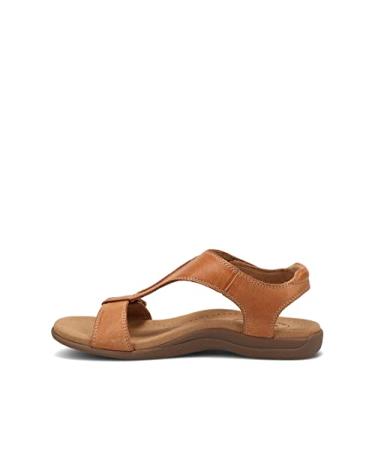 Taos Women's, The Show Sandal 8 Caramel