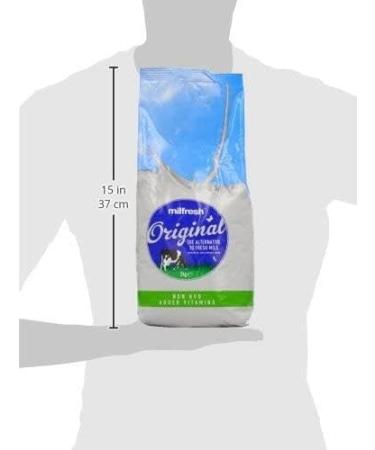 Milfresh Skimmed Milk Powder | Provides Long-Lasting Supply Perfect for Tea Coffee Drinking and Cooking Using Substitute for Fresh-Milk in Various Recipes | Pack of 4 x 2kg 2 kg (Pack of 4) - Buy Online on GoSupps.com