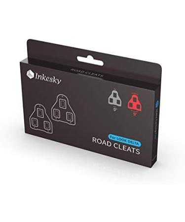 Inkesky Bike Cleats for Peloton/Stages/Look Delta - 9 Degree Float - Anti Slip - 1 Pair - Buy Online on GoSupps.com