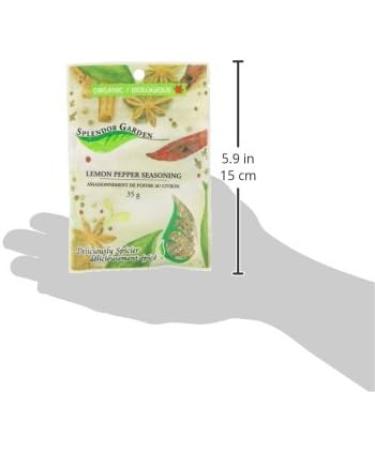 Splendor Garden organic Lemon Pepper Seasoning 35.0 Gram 35 g (Pack of 1) - Buy Online on GoSupps.com