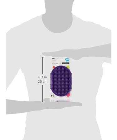 Petface Purple Grooming Mitt - Gentle Pet Grooming Tool for Fur and Skin Care - Buy Online on GoSupps.com