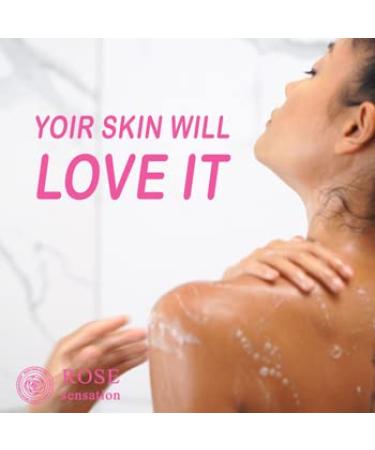 Buy RoseSensation Shower Gel for Women | Anti-Aging Rosewater & Rose Oil | Hydrating for Dry & Sensitive Skin | Calm & Relax - Buy Online on GoSupps.com