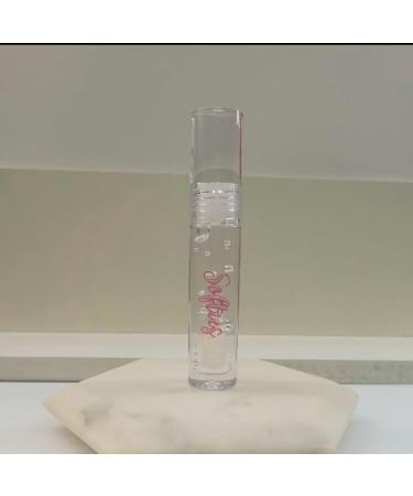 Lip Plumper - SOFTIES enhancers - in color red pink and clear (Crystal Kiss Plumper - CLEAR 1 oz)