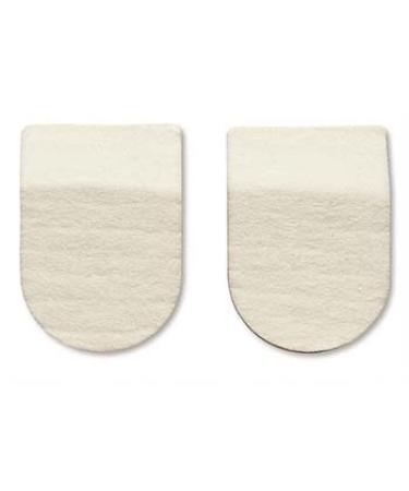 HAPAD Heel Pads 2-1/2 x 1/2 inch pack of 3 pairs by HAPAD
