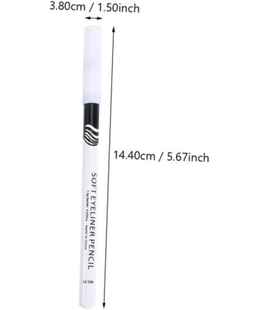 TOVINANNA 72 Pcs Eyeliner Pencil Brown Eyeshadow Stamp Eyeliner Woman Wooden Pole Miss Brush Pretty White - Buy Online on GoSupps.com