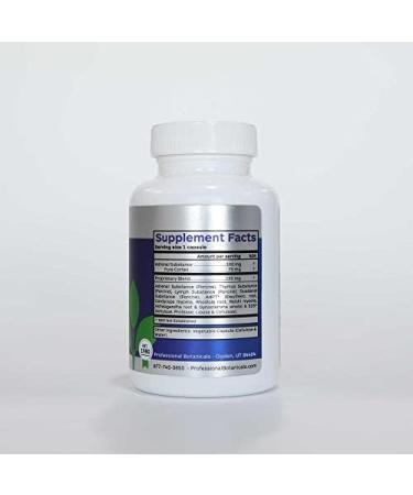 Professional Botanicals Adrenal Cortex Supplement, Adrenal Health Supplement Supports Healthy Adrenal Gland Function - 90 Veg Capsules - Buy Online on GoSupps.com