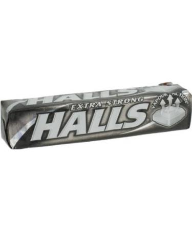 Halls Mentho-Lyptus Throat Lozenges Stick Pack Extra Strong - PACK OF 10 - Buy Online on GoSupps.com