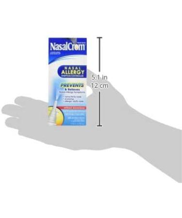 Nasalcrom Non-Drowsy Nasal Spray - 0.88 oz (2 Pack) | Allergy Relief Metered Spray - Buy Online on GoSupps.com