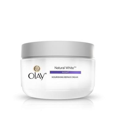 Olay Natural White All in One Fairness Night Skin Cream 50g - Brightening & Anti-Aging | International Shipping Available - Buy Online on GoSupps.com