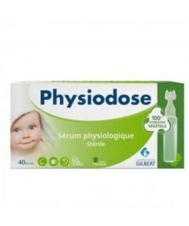 Sterile plastic vegetable physiological serum 40x5ml - Buy Online on GoSupps.com