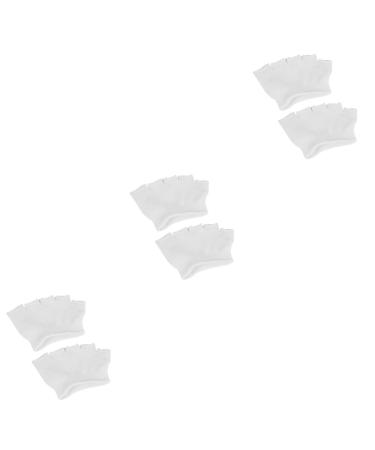 Fomiyes 12 pairs cotton socks men sneakers Half socks half socks women's socks sports shoes for women men sandals no-show socks peep-toe socks elasticity high heel comb