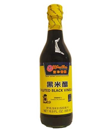 Koon Chun Black Vinegar, 16.9 Ounce black 16.9 Fl Oz (Pack of 1)
