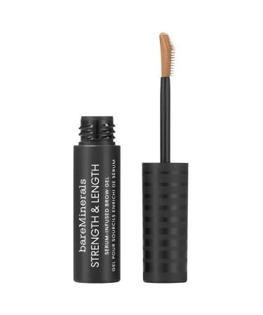 bareMinerals Strength and Length Serum-Infused Brow Gel - Honey Brow Gel Women 0.16 oz 1 Count (Pack of 1)
