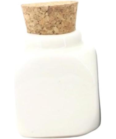 minkissy 3pcs Nail Cup Gratitude Jar Manicue Cups Powder Bottle Jar Dappen Dish Empty Bottles Nail Art Ceramic Cup Container Bottle Refillable Empty Bottle Soap Tin Wooden White Manicure - Buy Online on GoSupps.com