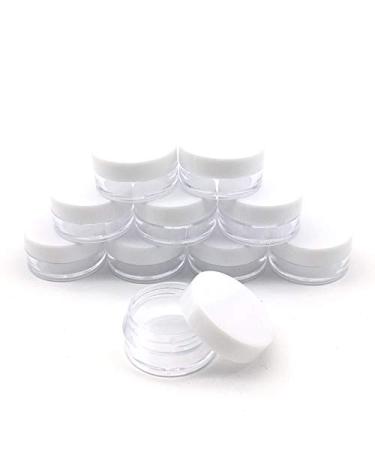 50 pieces x 2g/2ml small sample empty container jar.Lid