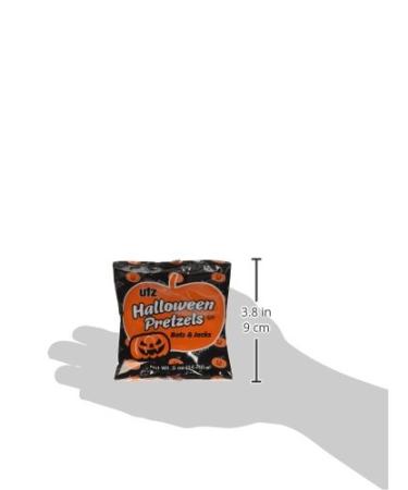 Utz Halloween Bat & Pumpkin Shaped Pretzel Treats - 20 oz (40 Bags) - Buy Online on GoSupps.com