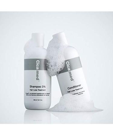 Hair Loss Treatment Shampoo & Conditioner Set | 3% Procapil | Cicamed Organic Science - International Shipping - Buy Online on GoSupps.com