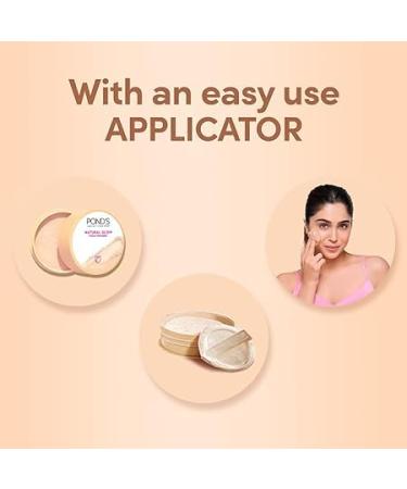 Natural Glow Face Matte Powder for Normal Skin - P_ON.D BB Glow 30G (Pink) | International Shipping Available - Buy Online on GoSupps.com