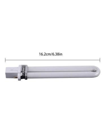 Nail Art Dryer Lamp Tube - 9W UV Replacement Tube 365nm for U Shaped UV Nail Lamps - Buy Online on GoSupps.com