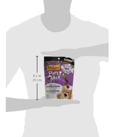 Friskies Party Mix Cat Treats Kahuna Crunch with Real Ocean Whitefish - 170 g Pouch (1 Pack) 170 g (Pack of 1) - Buy Online on GoSupps.com