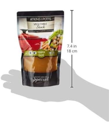 Atkins & Potts Vegetable Stock 350 g - Buy Online on GoSupps.com