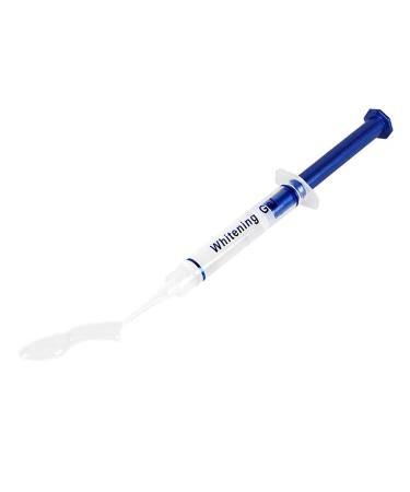 Gentle 16% Hydrogen Peroxide Teeth Brightning Gel - Perfect Choice for Sensitive Teeth and Stunning Brightning Outcomes with Simple Syringe + Applicator Blue