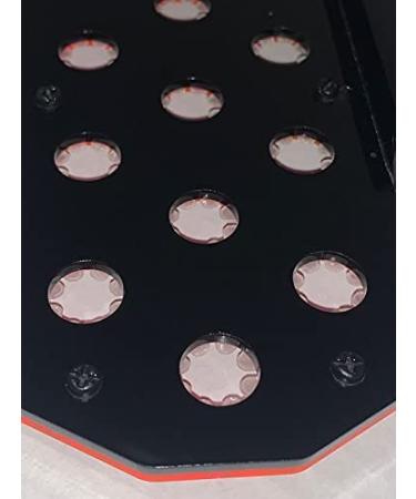 Neon Orange Frag Rack Locking for 22 Plugs | Magnetic Acrylic - Buy Online on GoSupps.com