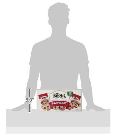 Kontt's BSC59636 Biscomerica Raspberry Cookies 72oz - 36 Carton Pack (59636) - Buy Online on GoSupps.com