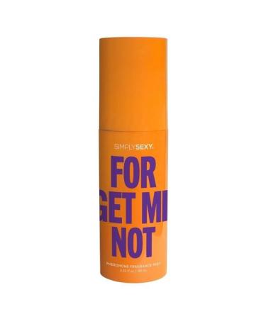 Forget Me Not Pheromone Body Mist Perfume - Women Cologne & Fragrances - Body Spray with Notes of Natural Orange Lemon Coconut and Pear - 3.35 floz 99 mL