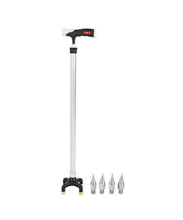 SilteD SilteD Walking Cane Lightweight Stretchable Adjustable Anti-Slip Height Hand Walking Stick Aluminum Alloy Elderly Four-Legged Walking Crutches
