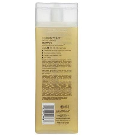 Giovanni Golden Wheat Deep Cleanse Shampoo - 8.5 oz | Nourishing Sulfate-Free Formula for All Hair Types - Buy Internationally - Buy Online on GoSupps.com